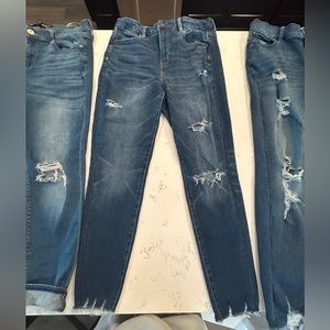 American Eagle High Rise Skinny 10R Jeans